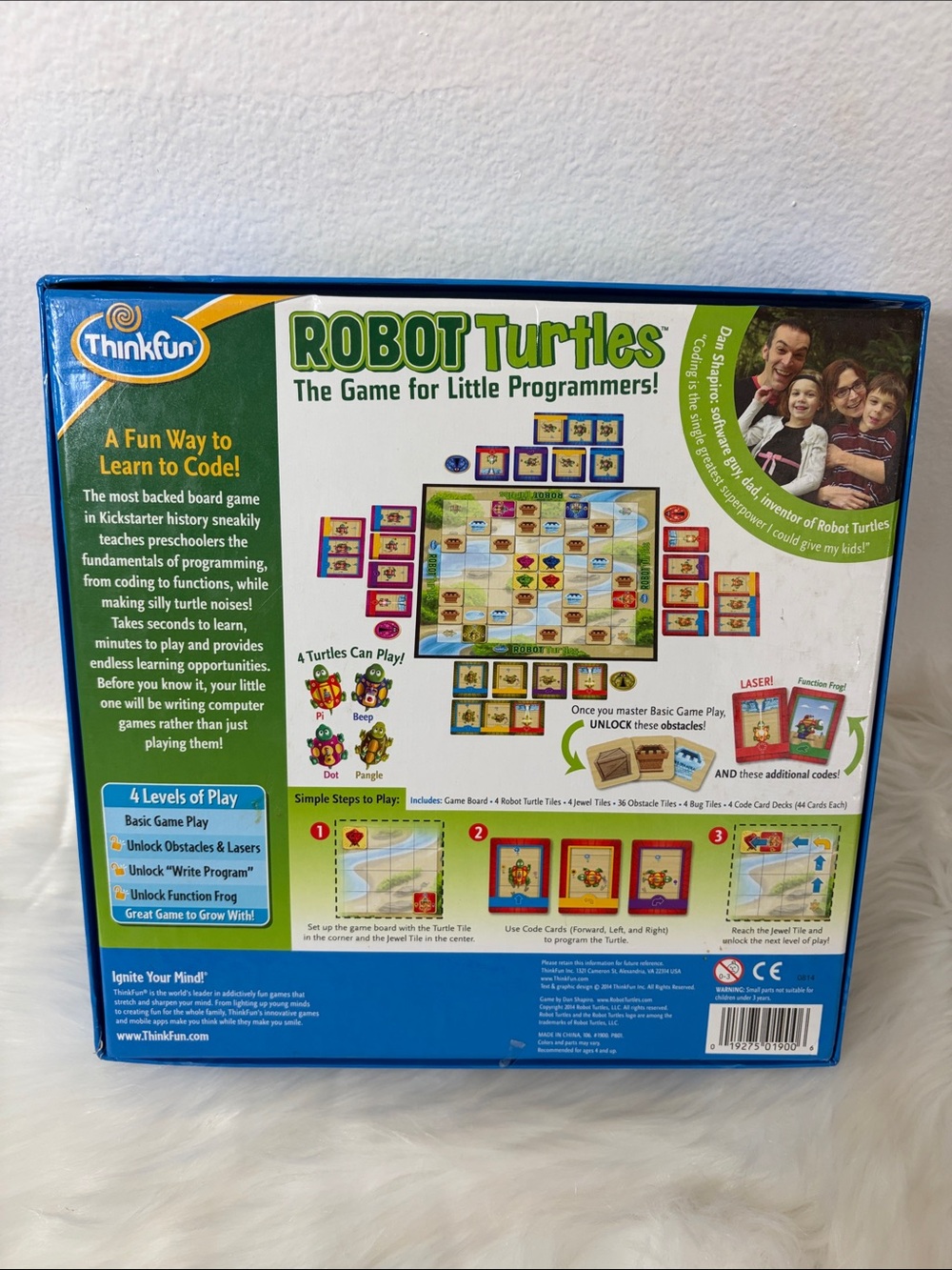 ThinkFun Robot Turtles Basic Coding Programming Board Game - Picture 4 of 4